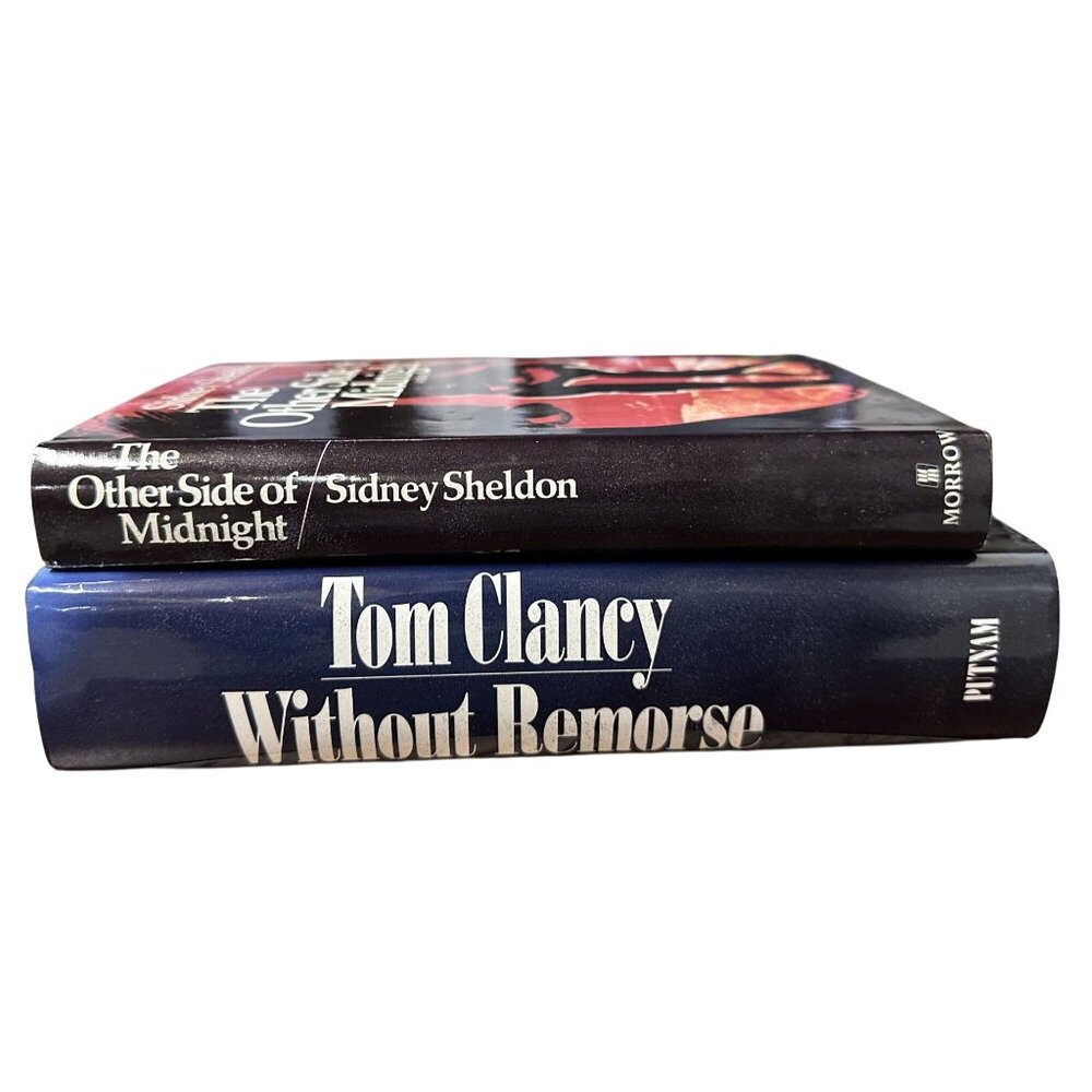 Hardback Books 2 Books Without Remorse & The Other Side of Midnight GC - Picture 3 of 6